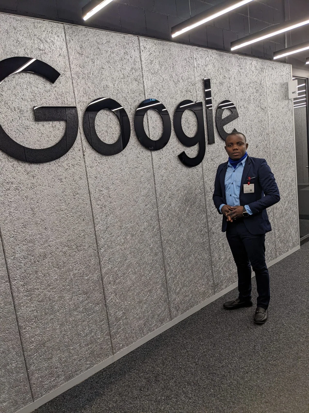 Autre moment de la visite chez Google